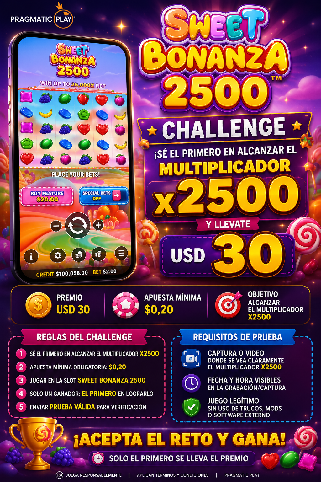 Flyer Slot Challenge Gamdom